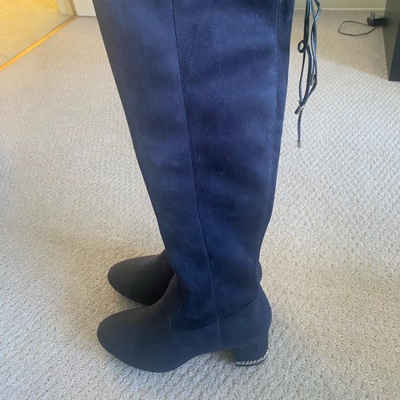 Michael Kors (Blue Boot) (Size 8) (Women’s) (Like New) - Picture 1 of 3
